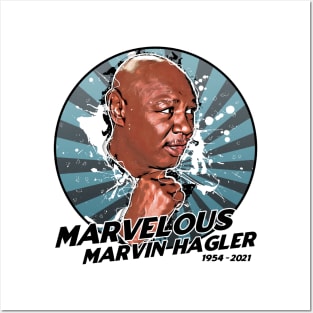 Marvelous Marvin Hagler Posters and Art